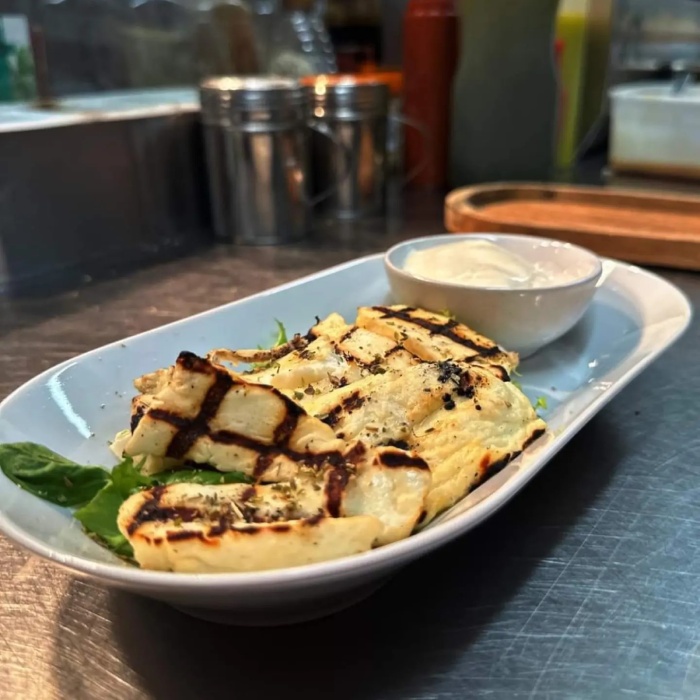 Attica Greek Taverna Dunfermline Grilled Halloumi